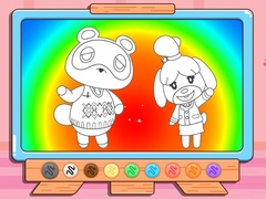 Joc Coloring Book: Animal Crossing
