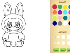 Joc Labubu Coloring Book