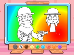 Joc Coloring Book: Sprunki Tunner