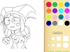 Joc Pomni Coloring Book For Kids