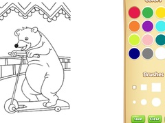 Joc Circus Animals Coloring Book