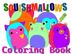 Joc Squishmallow Coloring Book