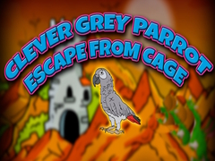 Joc Clever Grey Parrot Escape from Cage