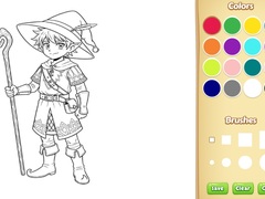 Joc Elf Coloring Book