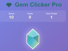 Joc Gem clicker pro