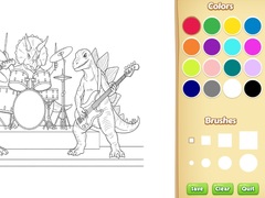 Joc Dinosaur Coloring Book For Kids