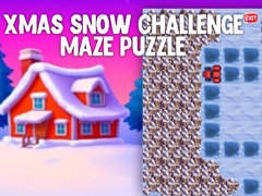 Joc Xmas Snow Challenge Maze Puzzle