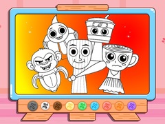 Joc Coloring Book: Sprunki Italian Brainrot Mod