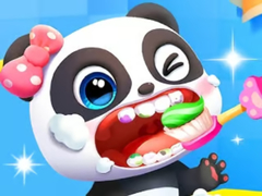 Joc Jigsaw Puzzle: Baby Panda Teeth Health