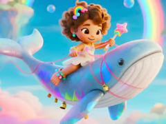 Joc Jigsaw Puzzle: Whale In Clouds