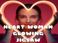 Joc Heart Woman Glowing Jigsaw