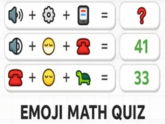 Joc Emoji Math Quiz