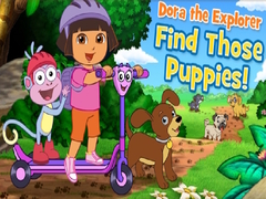Joc Dora the Explorer Find Those Puppies