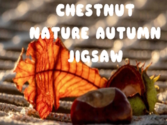 Joc Chestnut Nature Autumn Jigsaw