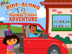 Joc Dora The explorer Dora's Ride-Along Animal Photo Adventure