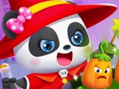 Joc Jigsaw Puzzle: Baby Panda Pumpkin Pot