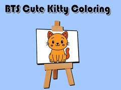 Joc BTS Cute Kitty Coloring