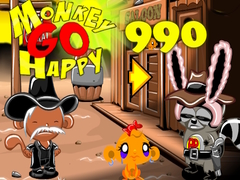 Joc Monkey Go Happy Stage 990