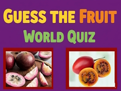 Joc Guess The Fruit World Quiz
