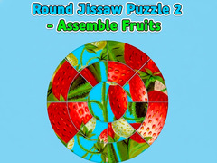 Joc Round jigsaw Puzzle 2 - Assemble Fruits
