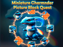 Joc Miniature Charmander Picture Block Quest