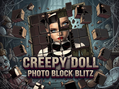 Joc Creepy Doll Photo Block Blitz