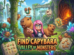 Joc Find Capybara: Valley of Monsters