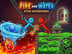 Joc Fire and Water: Stick Adventures